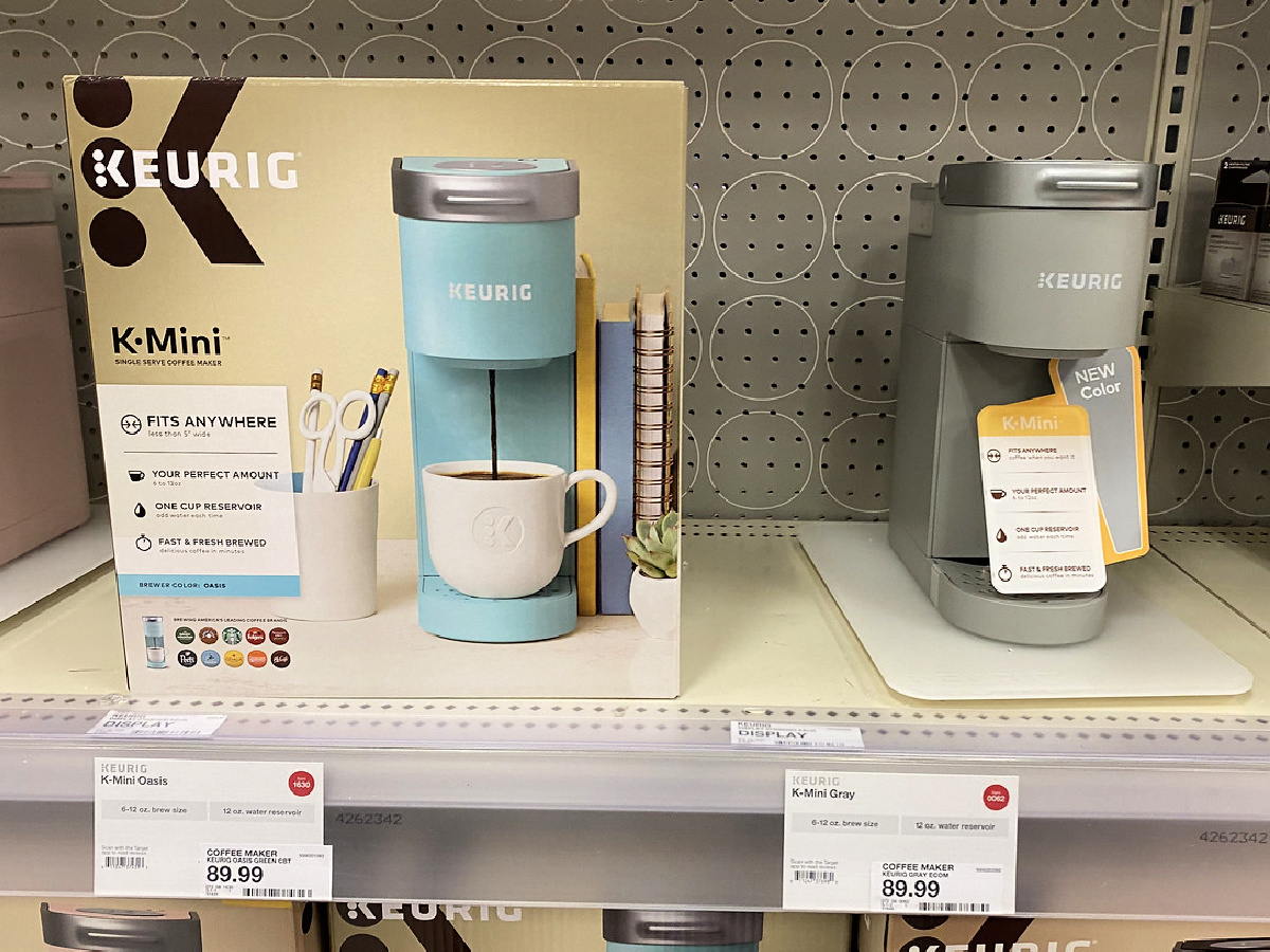 Target shop mini keurig