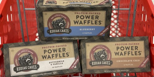 Up to 50% Off Kodiak Cakes Waffles & Oatmeal After Cash Back at Target