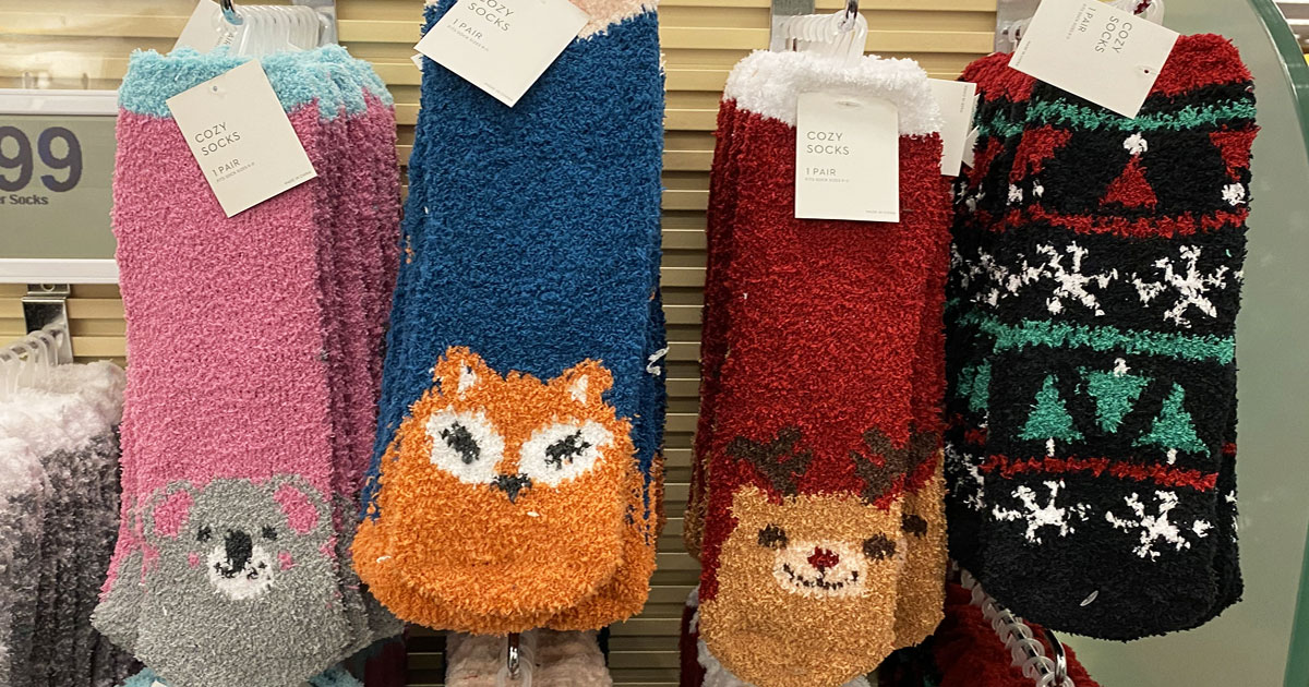 fuzzy socks kohl's