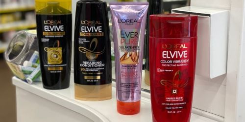 $7 Worth of L’Oreal Paris Coupons = Hair Care Just $1 Each After Cash Back at CVS