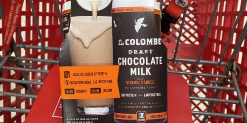 La Colombe Draft Chocolate Milk 4-Pack Only $4.99 at Target (Regularly $10) | In-Store & Online
