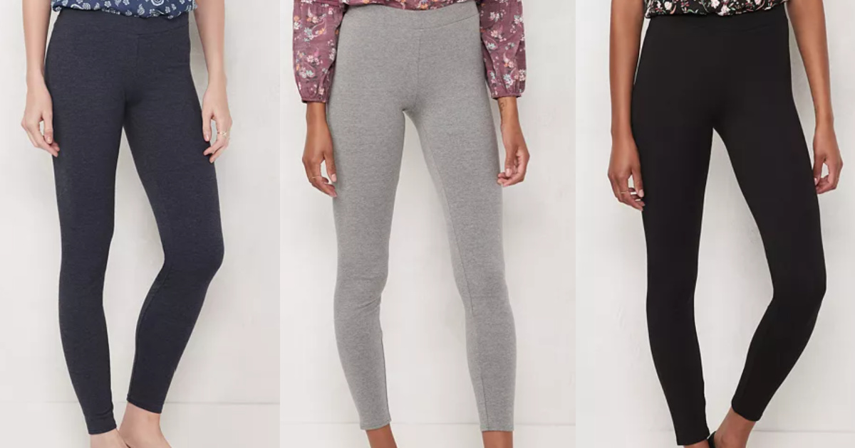 lauren conrad leggings at kohl's