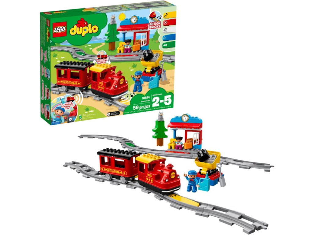 lego duplo steam train set 