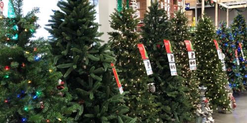 Pre-Lit 7.5′ Artificial Christmas Tree Only $79 Shipped on Lowes.com (Regularly $229)