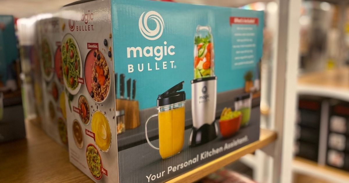 Magic Bullet Blender from $20.99 on Kohls.com (Regularly $60)