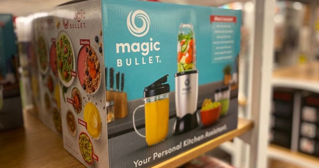 Magic Bullet Blender at store on shelf