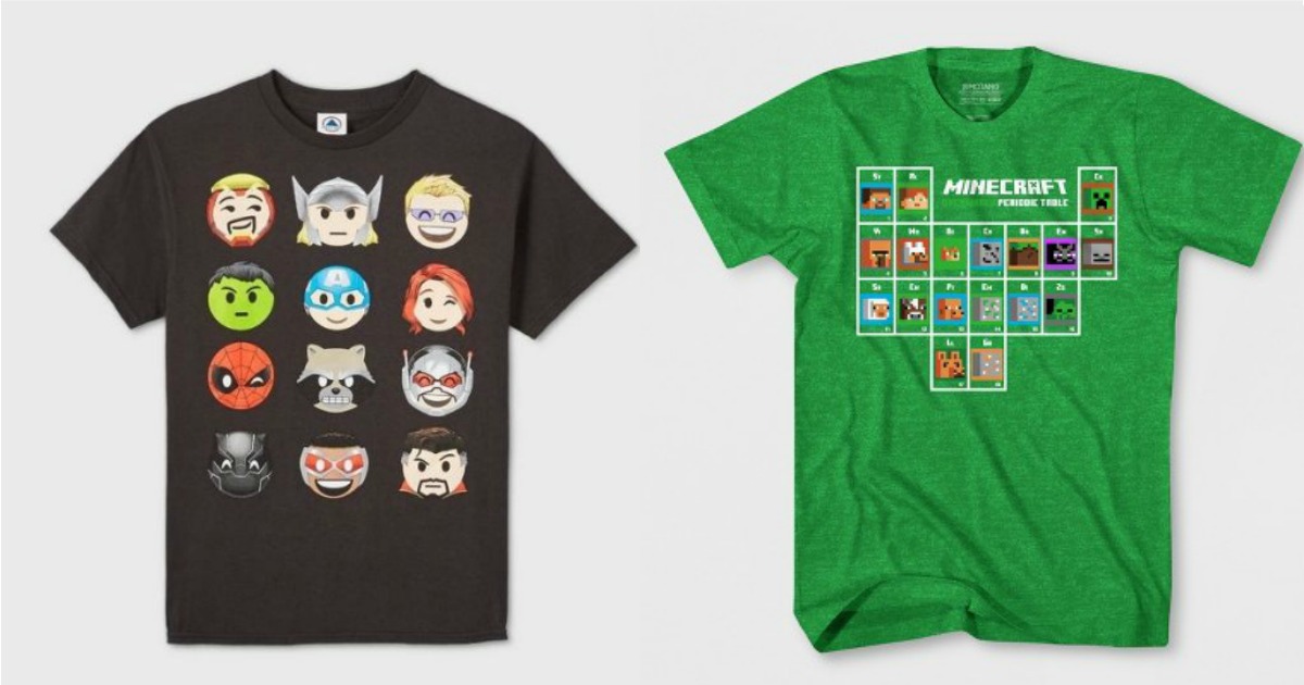 More Kids Character T-shirts Only $5 on 