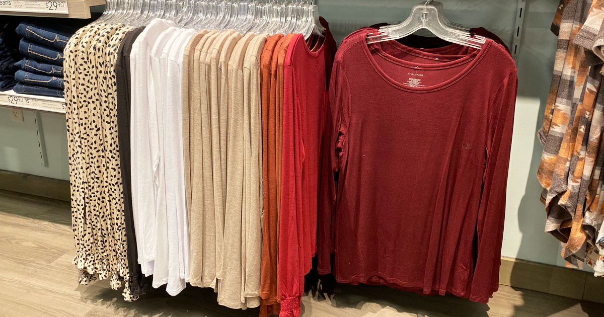 maurices plus size shirts