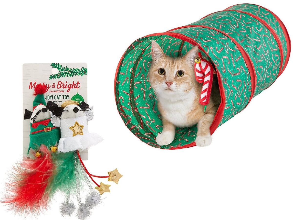 merry and bright cat toys