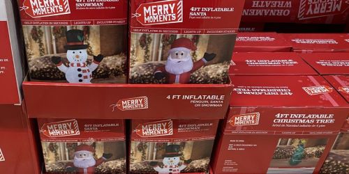 Christmas Inflatables Only $12.99 at ALDI + More Decor Finds