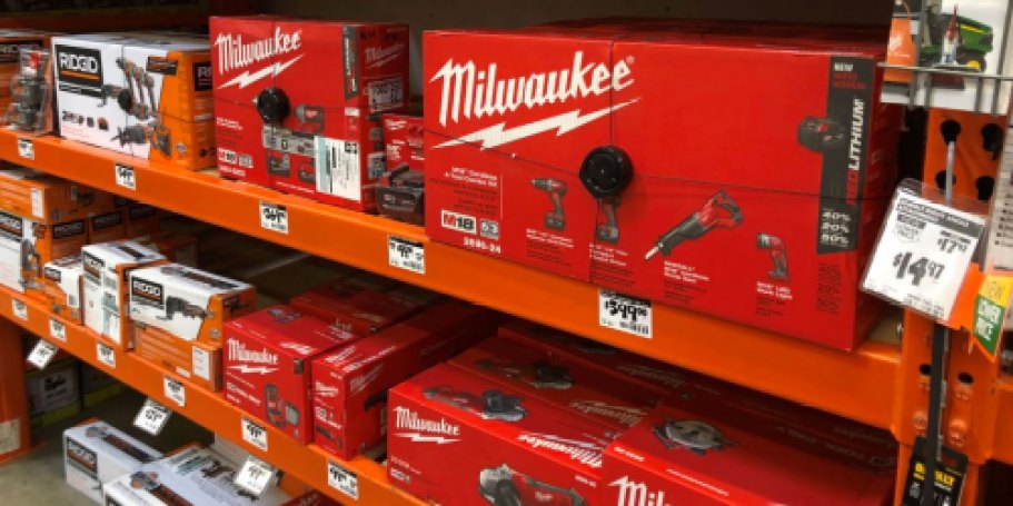 Up to 70% Off Home Depot Power Tools + Free Shipping | Milwaukee, RYOBI, RIDGID, & More