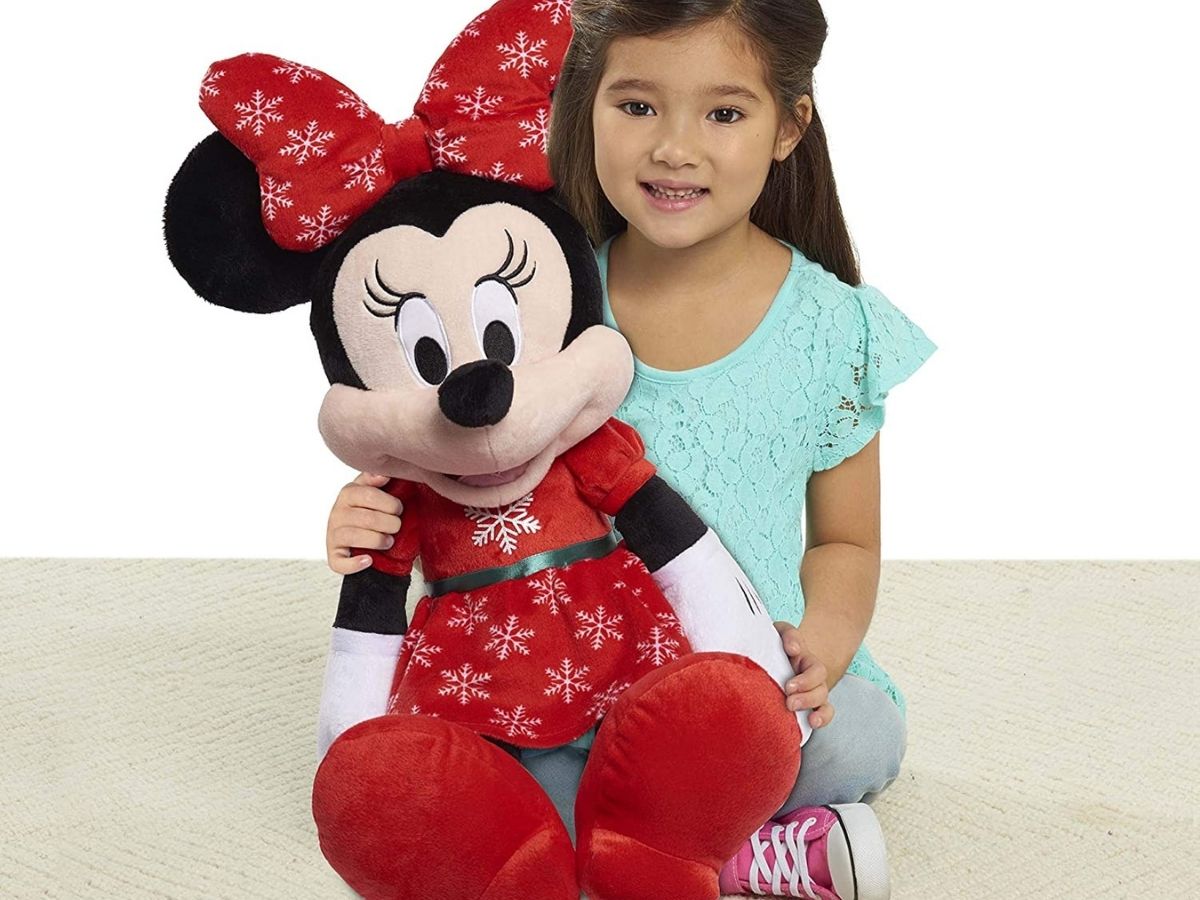 disney minnie mouse 2020 large holiday plush