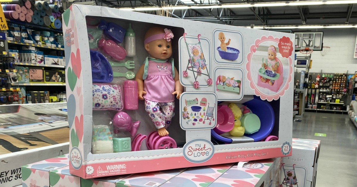 Politibetjent foretage mastermind My Sweet Love 14" Baby Doll 23-Piece Play Set Only $20 at Walmart  (Regularly $40) | Great Gift Idea!