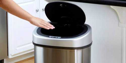 Stainless Steel Sensor Trash Can Set Only $54.98 Shipped for Sam’s Club Members (Regularly $70)