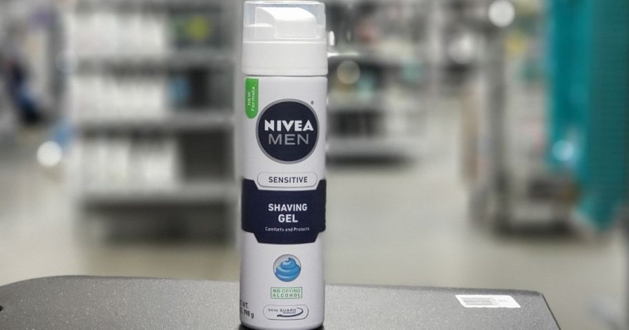 Nivea Men’s Shave Gel 3-Pack Only $6.95 Shipped on Amazon – JUST $2.32 Each!