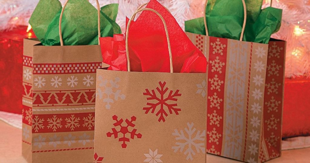 3 holiday gift bags