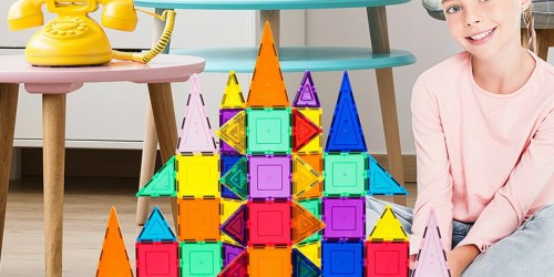 Picasso Tiles Magnetic Blocks 60-Piece Set Only $22 on Amazon + More