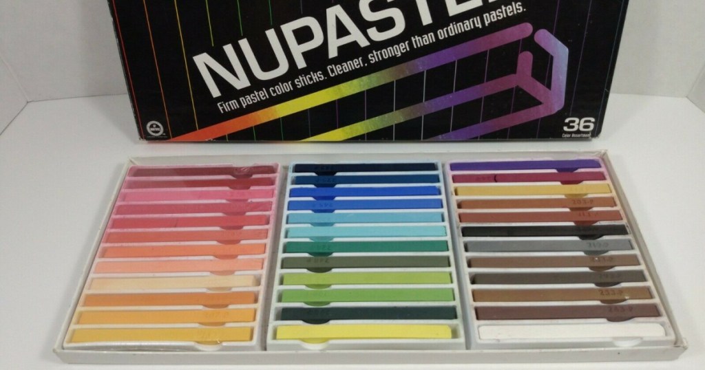 pack of different colored chalk sticks