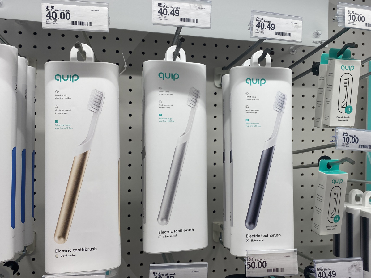quip toothbrush target