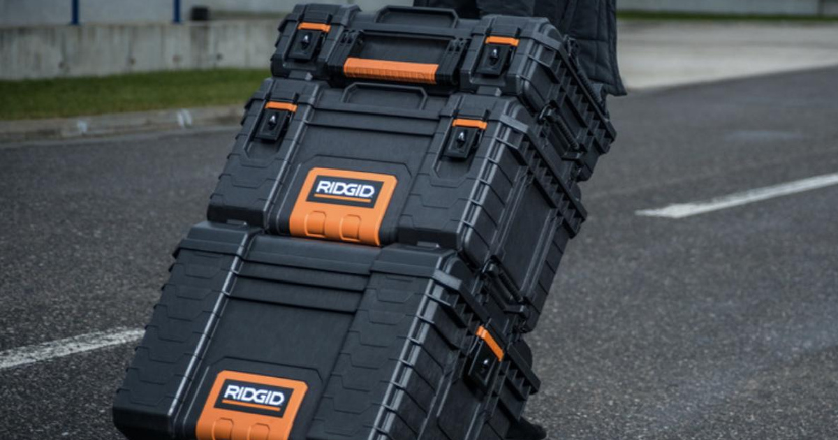 RIDGID Pro 3Piece Tool Storage System Only 99 Shipped on HomeDepot