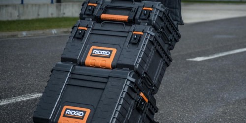 RIDGID Pro 3-Piece Tool Storage System Only $99 Shipped on HomeDepot.com (Regularly $129)