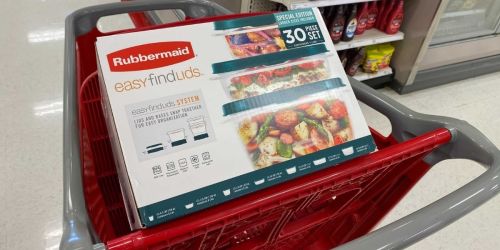 ** Rubbermaid Container 30-Piece Set Just $7.99 at Target (Regularly $42)