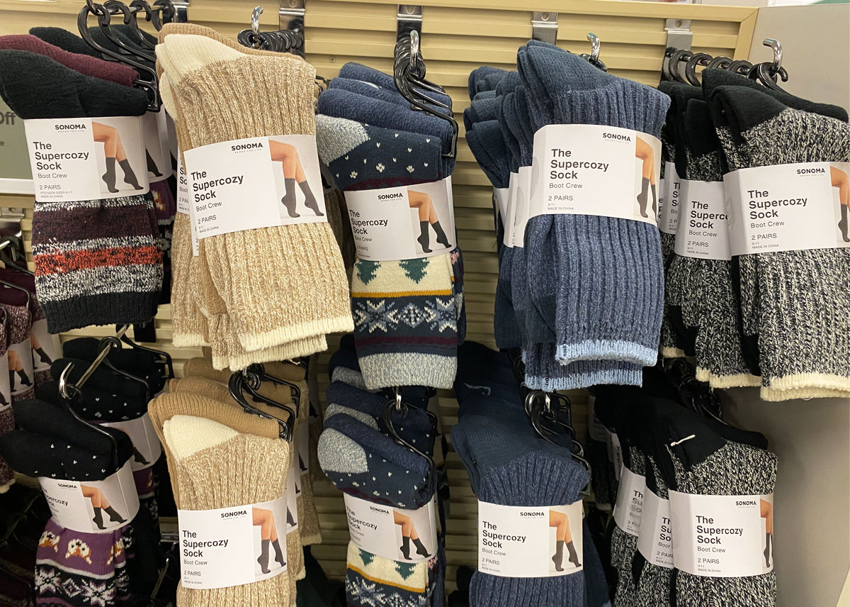 womens boot socks at kohl's