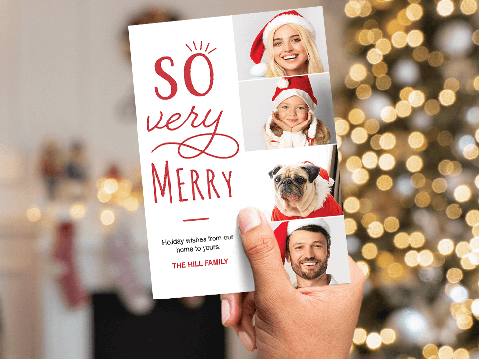 25 Holiday Photo Cards Only 12 at Staples + Same Day Pick Up