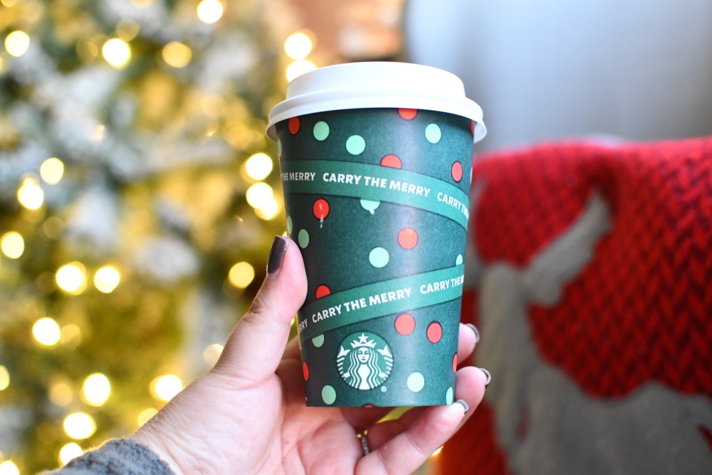 Starbucks Holiday disposable cup