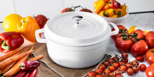 Staub 4-Quart Round Cocotte Only $89.99 Shipped on QVC (Regularly $300)