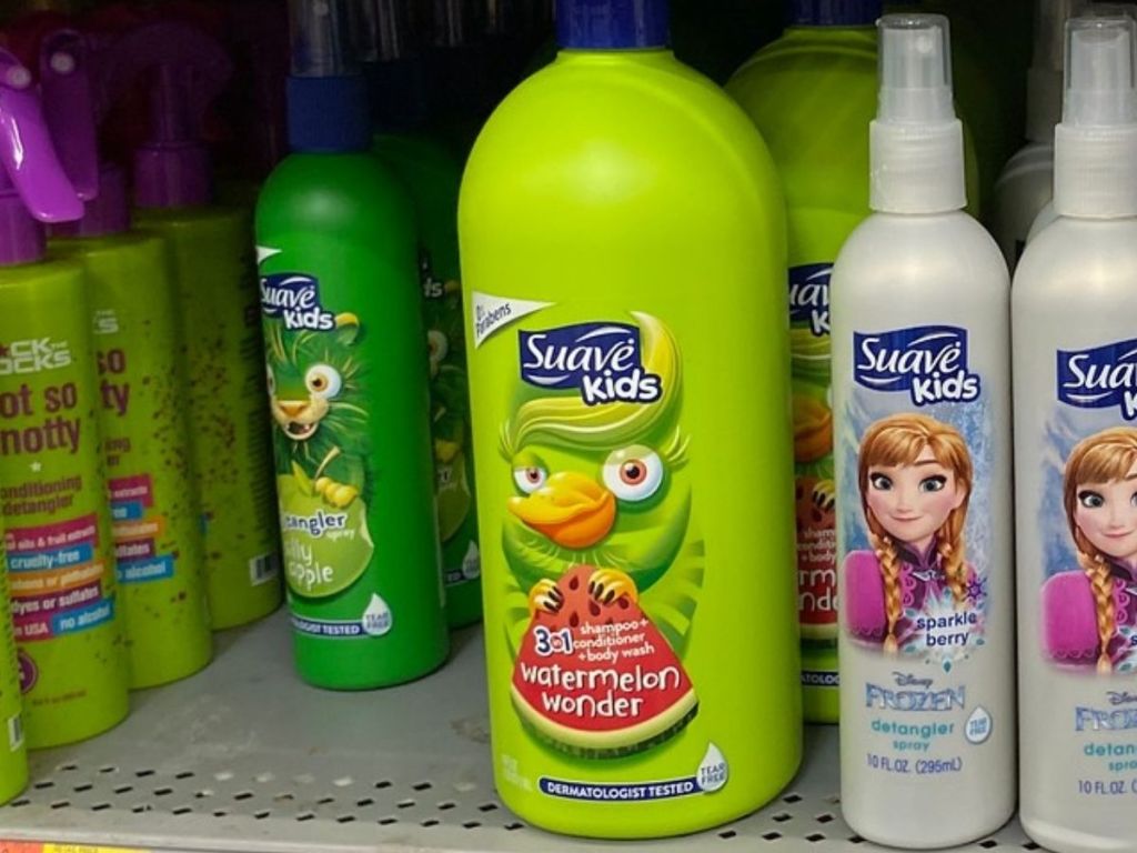 Suave Shampoo & Conditioner 30oz Bottles Only 34¢ Each at Walgreens