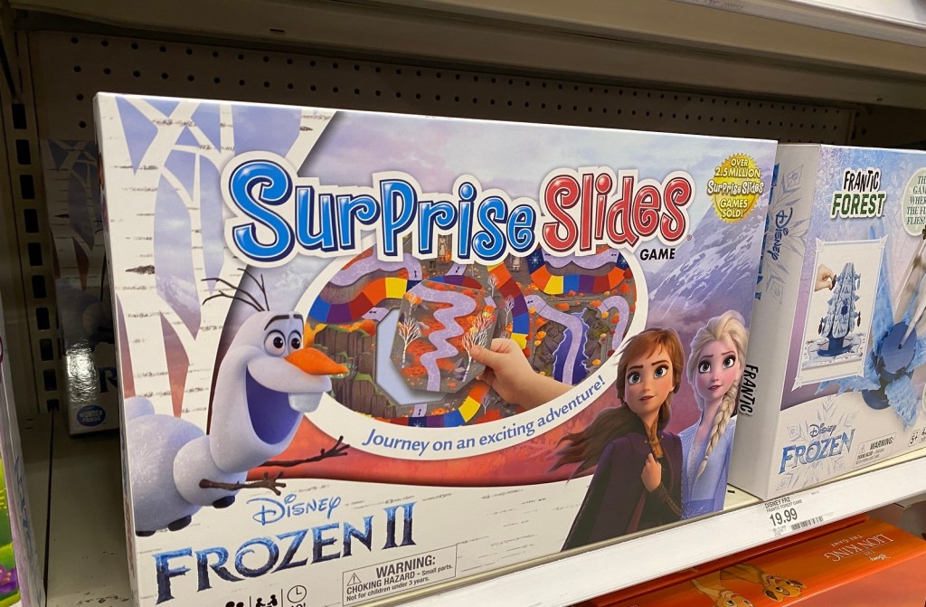 Surprise Slides game on shelf