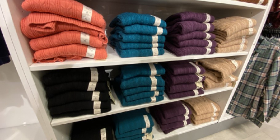 JCPenney Women’s Sweaters from $9.49 (Reg $34)