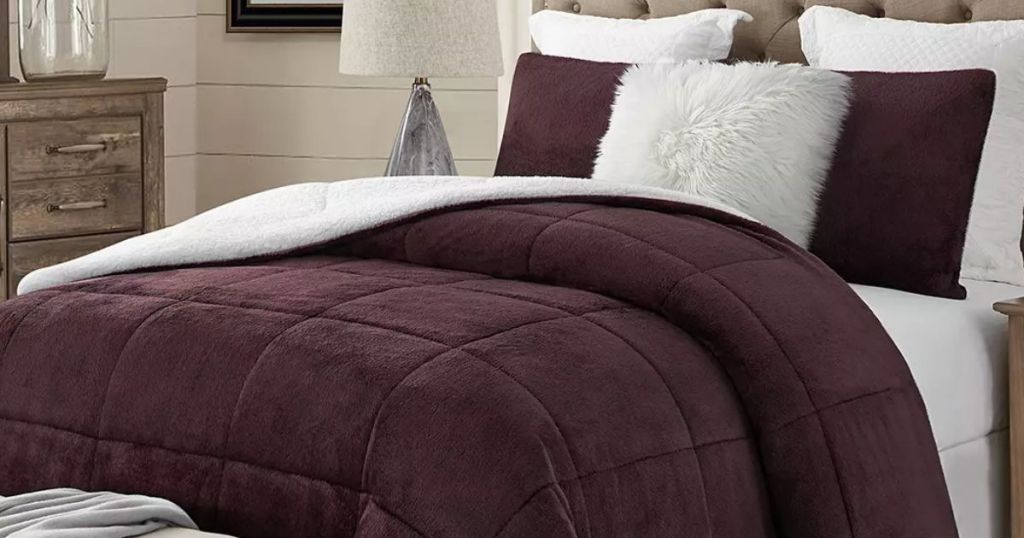 Reversible Sherpa Comforter 3Piece Sets from 39.98 on