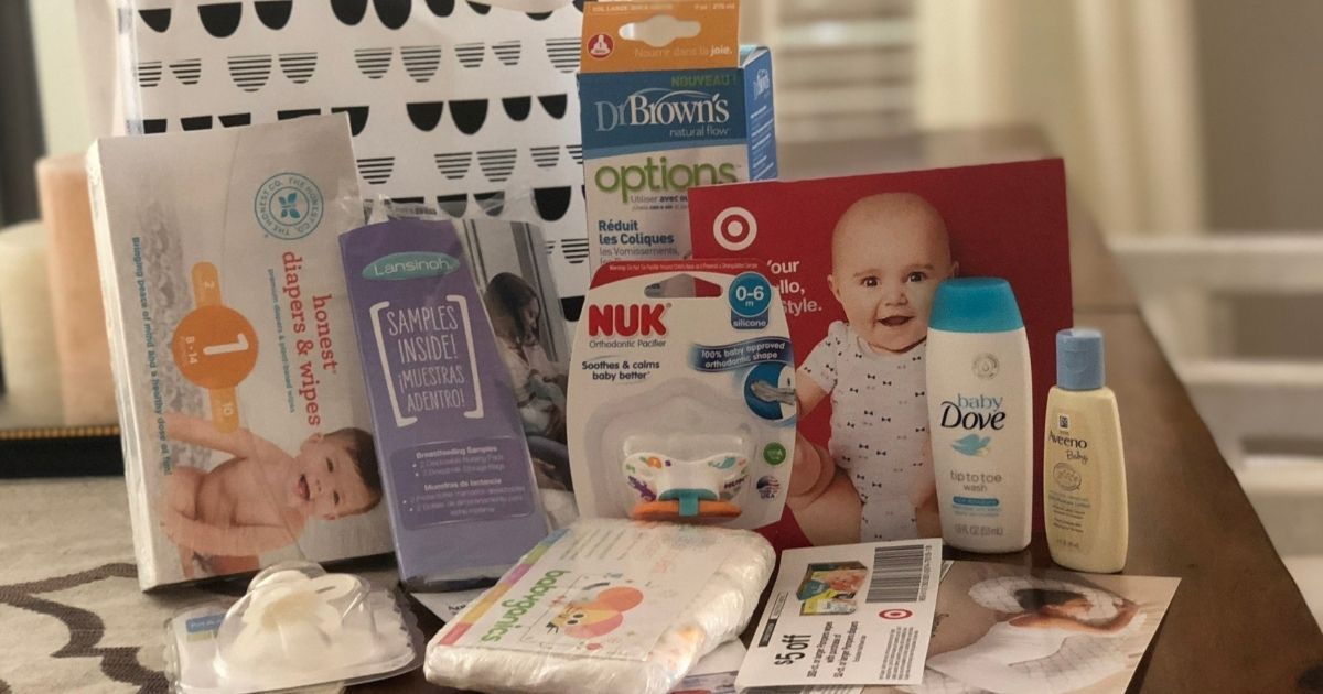 whats in the target baby registry bag 2020