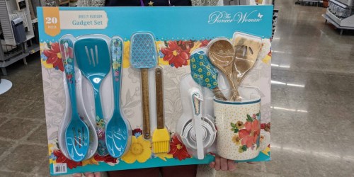 The Pioneer Woman 20-Piece Utensil & Crock Set Just $20 on Walmart.com