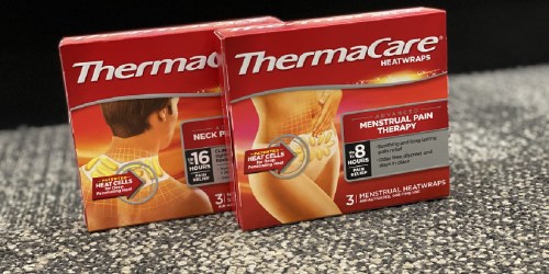 ThermaCare Heatwraps 3-Count Boxes Only $2.74 Each After CVS Rewards & Cash Back (Regularly $8)