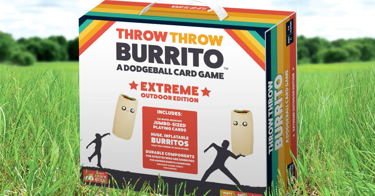 Throw Throw Burrito - Extreme Outdoor Edition