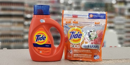 Tide Laundry Detergent Only $2.99 at Walgreens | Score 12 Household Essentials Including 4 Tide Products Just $23.36