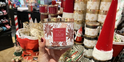 Bath & Body Works 3-Wick Candles from $11.60 (Regularly $25) | New Scents Now Available
