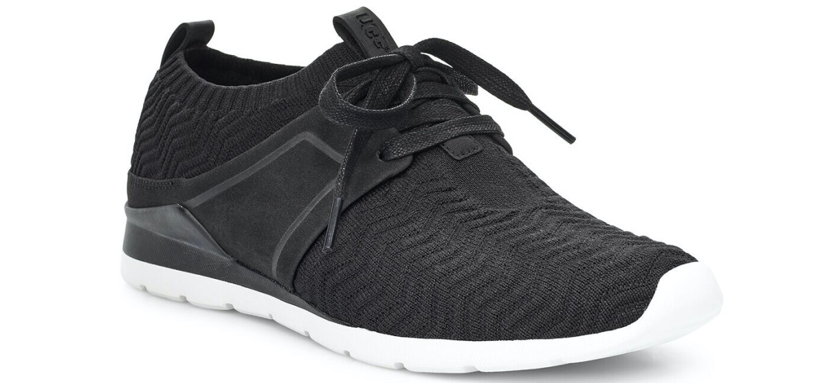 ugg willow sneakers black