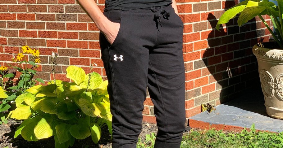 Up to 60% Off Under Armour Fleece + Free Shipping | Joggers & Pants From $16.78 Shipped!