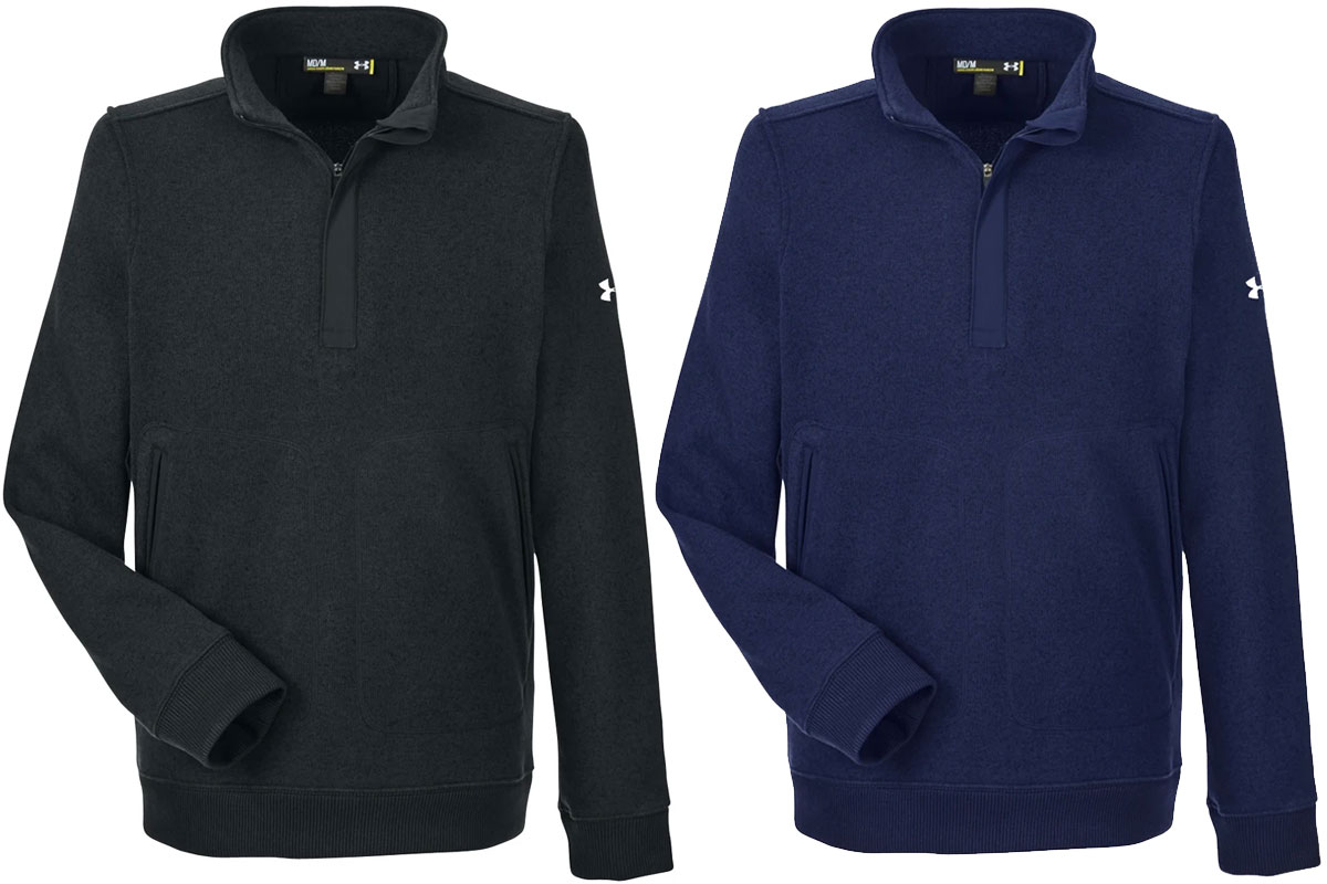 Quarter-Zip Pullovers Only 