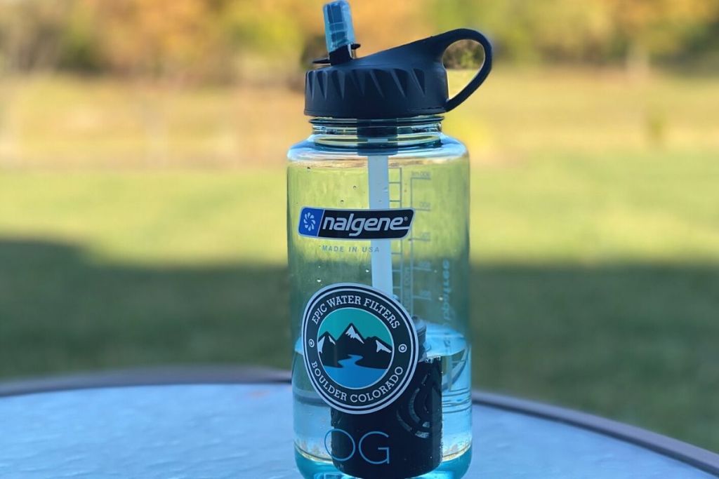 Bouteille Nalgene OG Édition Spéciale Phil Lewis – 946 Ml Avec Filtre Intégré, Éco-responsable Et Sans BPA
