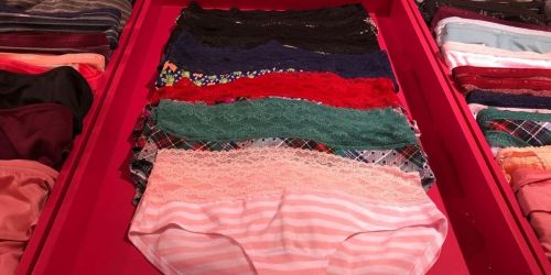 7 Pairs of Victoria’s Secret Panties Only $35 (Regularly $74)