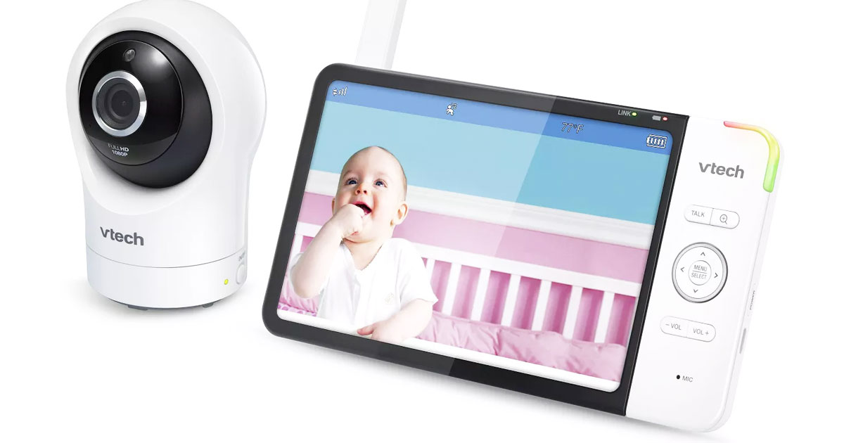 VTech Baby Monitor w/ 2 Cameras Just 