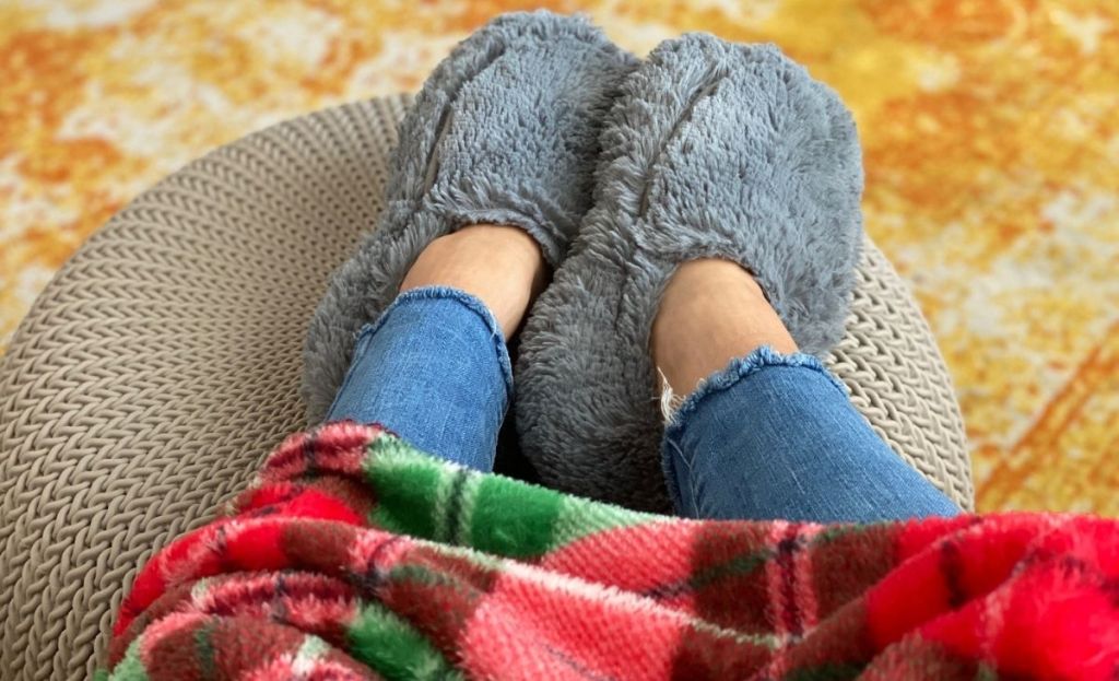 Keep Your Feet Warm With Microwavable Warmies Slippers! | Hip2Save