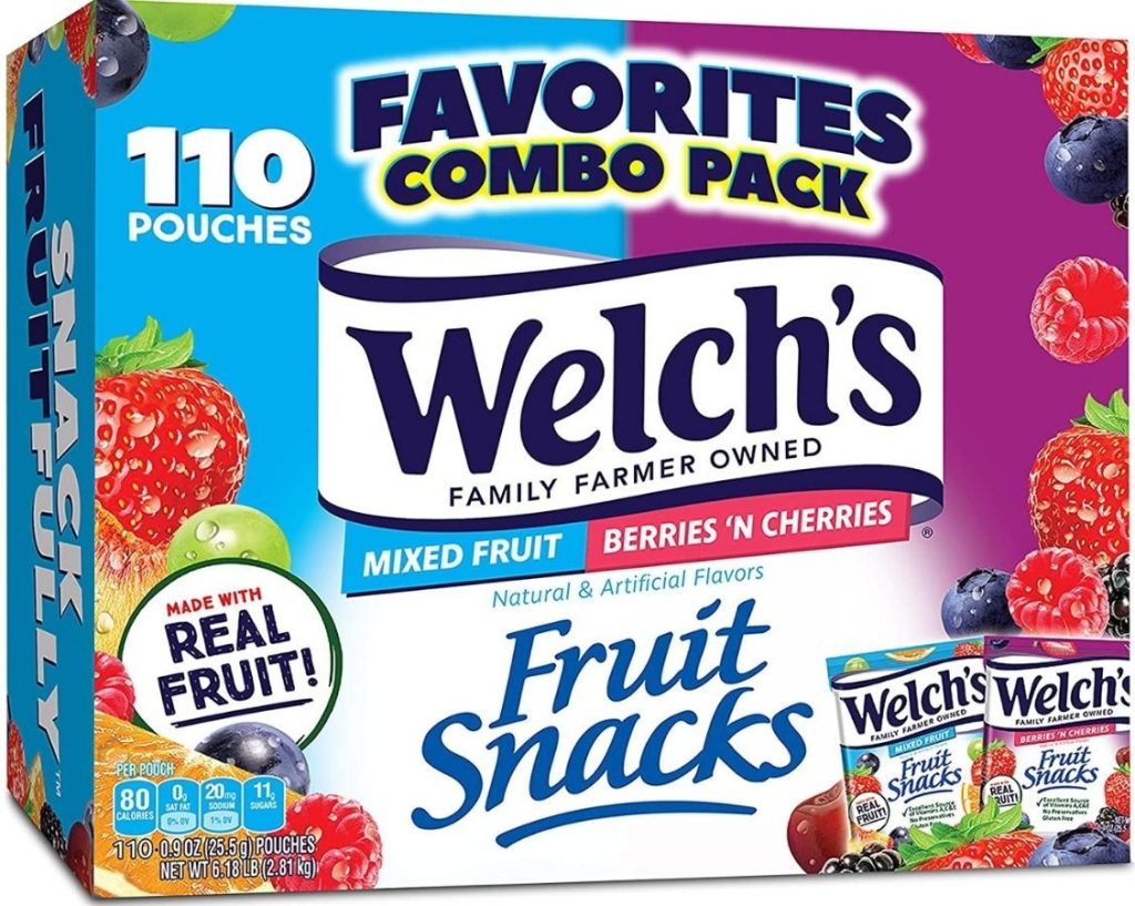 Welchs 110-Count Fruit Snack Variety Pack
