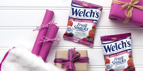Welch’s Fruit Snack Variety Pack 110-Count Only $21.99 on Amazon | Just 20¢ Per Pouch