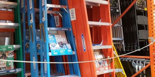 Werner Ladders from $44.88 on HomeDepot.com (Reg. $129) + Free In-Store Pickup